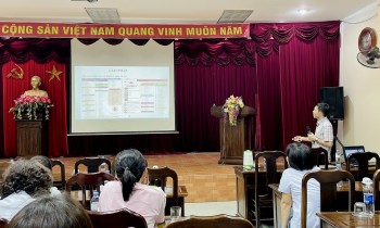 Tập huấn phòng ngừa sai sót trong sử dụng thuốc tại Bệnh viện Phụ sản Thái Bình.